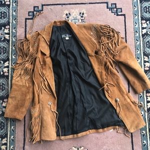 Vintage fringe jacket